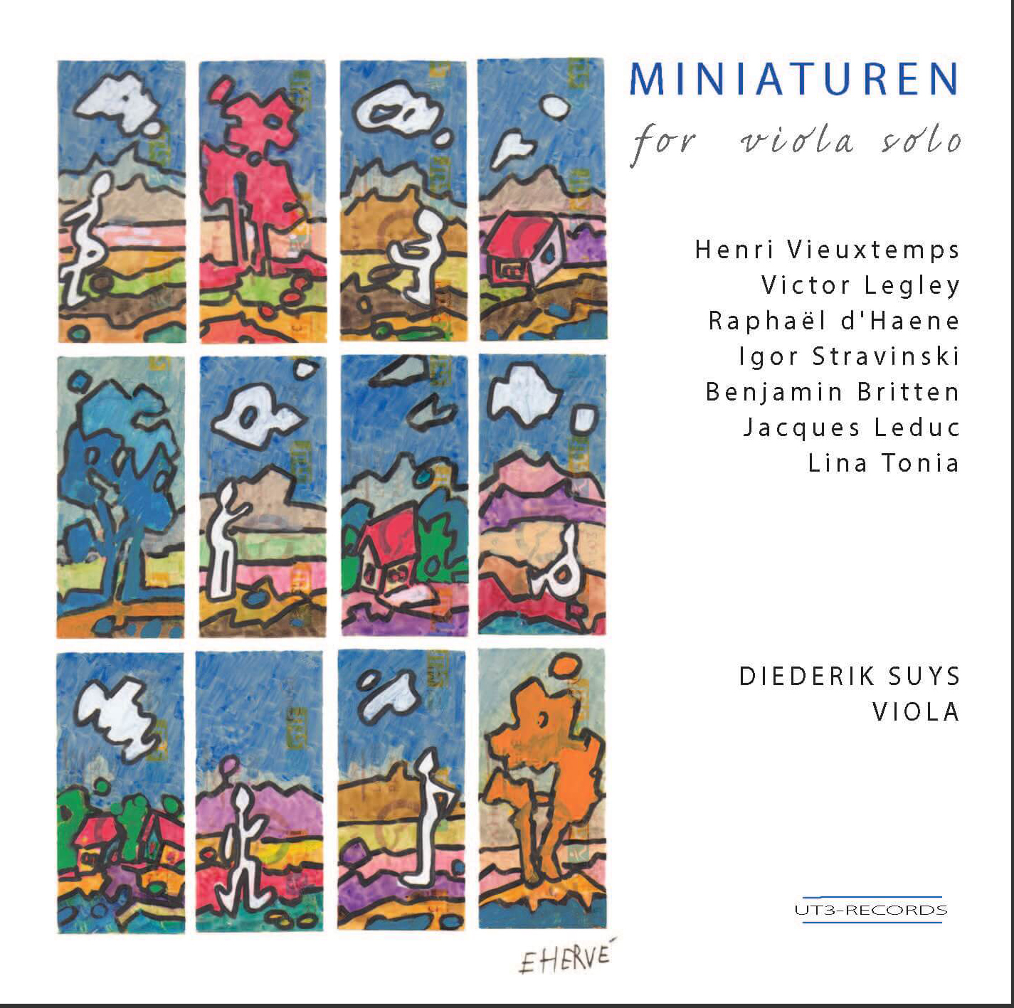Miniaturen for viola solo